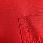 VTG 90s Croquet Club 100% Silk Red Button Up Blouse Sz M Retro Closet Staple Size M Photo 3