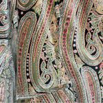 Caribbean Joe retro y2k colorful geo printed cotton ladies blazer size 10 petite Photo 9