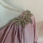 Jenny Yoo JY • NWT JY511 Sueded Rose Pink Maracaine Jersey Bridesmaids Dress Photo 4