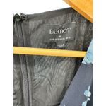 Bardot  Hallie Blue Black Floral Mini Dress Lace‎ V Neck Button Long Sleeve 6 Med Photo 5