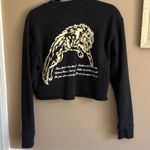 Darc Sport black cropped sweatshirt size s Photo 0