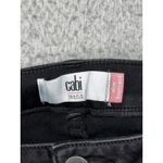 CAbi Jeans Women 4 Slim Boyfriend Low Rise Distressed Black Denim Photo 5