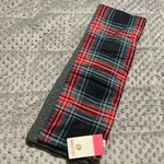 MarleyLilly reversible quilted scarf embroidered LINDA in scarf plaid and gray Photo 7