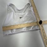 Nike Dri-FIT Sports Bra White Small S BV3636-100 Racerback Athletic Training Top Photo 5