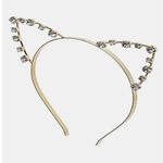 Gold Cat Ear Metal Headband Photo 2