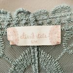 Altar'd State  Long Embroidered Floral Kimono Cover Up Cardigan Green Sz … Photo 8