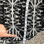 EXPRESS 🦋  Black White Tank Top Spaghetti Strap Halter Flowy Blouse Photo 6