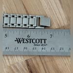 Speidel Ladies Watch Rectangular Pearl Dial Stainless Bracelet and Case White Photo 12