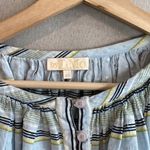 ByTimo striped puff sleeve blouse Blue Size XS Photo 2