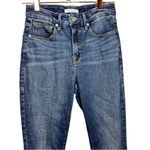 Good American ‎ Good Waist Crop Jeans with Side Slits Size 26 Denim Stretchy Photo 3