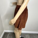 American Eagle  Brown Corduroy Mini Skirt Photo 1