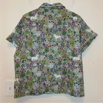 Printfresh Unicorn’s Garden Short Sleeve Button Down Cotton Pajama Top Medium Photo 7