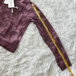 Threads 4 Thought Threads for thought cropped hoodie tie dye in muave size XS Photo 7