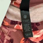 Agnes & Dora  Top Mauve Floral Peplum Relaxed Ruffle Short Sleeve Shirt Small NEW Photo 11