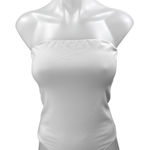 Aritzia Babaton White Strapless Tube Bandeau Sleeveless Bodysuit Top Size M Photo 0