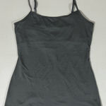 EXPRESS Dark Gray Grey Shelf-Bra Stretch Cami Camisole Tank Top Shirt Size S 🩶 Photo 0