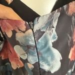 Harlyn Dark Floral High Low Dress Red Size XXL Photo 6