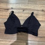 Hanes  Black Bra, no UW, Sz S Photo 1