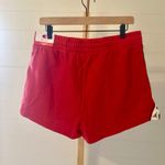 Champion  Women Red Athletic Shorts with Sporty Side Tape Size L Photo 2