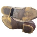 Lucky Brand Basel Booties Snakeskin Print Ankle Boots Zip Up Womens 9.5 Leather Photo 6