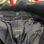 Club Monaco wool blend coat in dark Navy Photo 11