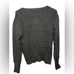 Cider  black silver sparkle pearl button cardigan NWT Photo 1