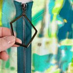 NWOT IC Collection Green Abstract Tie Photo 8