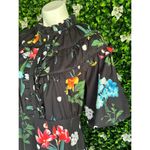 Beulah  Style | floral puff sleeve ruffle dress Photo 2