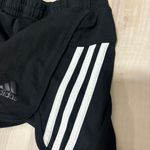 Adidas Black Shorts with White Stripes Photo 2