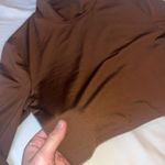 SheIn cropped mock neck long sleeve Photo 3