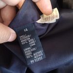 Liz Sport  Vintage 2 Buttons Womens Blazer Wool Dark Academia Office Size 14 Photo 6