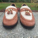 Talbots  Cassidy Sherpa Suede Loafers Women’s Size 7M Photo 2