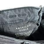 American Eagle  The Mom Jeans Black Tapered Stretch High Rise Women’s Size 00 R Photo 11