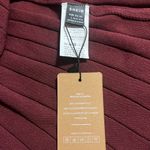 SheIn Burgundy Ribbed Sweater Dress • L (NWT) Photo 5