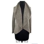 SIMPLY NATURAL Alpaca Open Front Cardigan Made in Peru One Size Shawl Collar Size undefined Photo 1