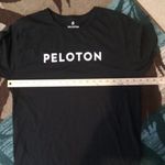 Peloton  Black Crew Neck Tee Short Sleeve Workout Casual Womens Large Photo 5