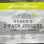 Eddie Bauer Women's Lounge Pant, 2-pack Joggers Live your Adventure Brand New Photo 11