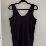 Old Navy  Active Grey and Black Tank Top with Scoop Neckline Small Photo 0