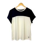Tommy Bahama  Golf Top Quick Dry Color Block‎ Athletic Navy Blue Women Size XL Photo 1