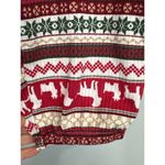 Christmas Theme Pull On Ribbed Loungewear Pajama Pants Women's Small NWOT Red Photo 3