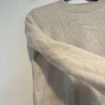 Joie Jolie Cream Winter White Sz: XL 100% Cashmere Crew Neck Pullover soft Sweater. Photo 7