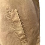 Eileen Fisher  Classic Cotton Twill Tan Camel Trench Car Coat Pockets Size XL Photo 5