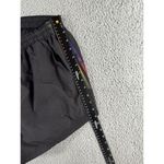 Adidas Shorts Women XL Trefoil Nylon Running Athletic Rainbow Y2K Retro Photo 4