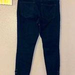 a.n.a New Approach Lace Up Ankle Jegging Skinny Jeans Dark Wash Photo 3