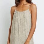 Rails Midi Dress Womens S Adora Snakeskin Animal Print Cream Sleeveless Flowy Photo 2