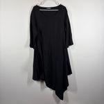 Bryn Walker  100% Linen Black Dress Size Large Photo 1