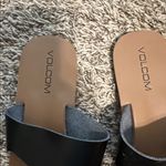 Volcom Women's Black and Tan Sandals D Photo 2