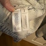 Lou & grey New Cardigan Gray Oversized Open Wool Blend Sweater Size L Photo 7