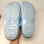 Crocs Classic Fuzz Lined Clogs Baby Blue Size Womens 8 - Mens 6 Photo 7