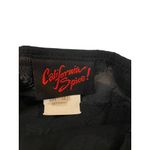 California Spice Eyelash Fringe Blouse Black Size M Vintage 80โs Mob Wife Glam Size M Photo 1